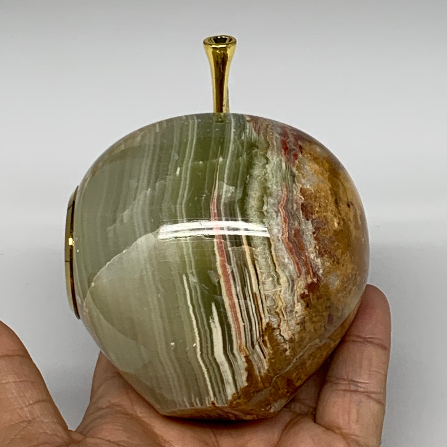 644g, 2.9"x3" Green Onyx Apple Watch Gemstone @Pakistan, B7808