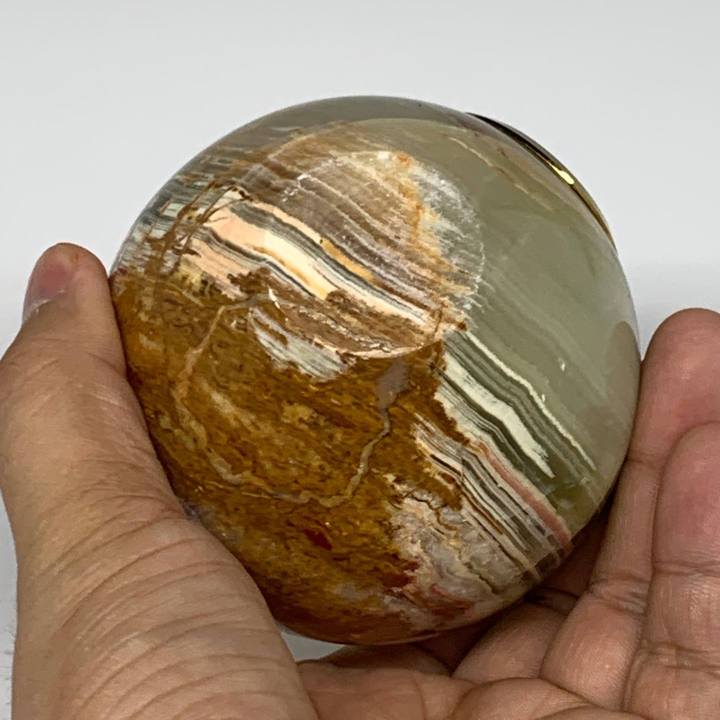 644g, 2.9"x3" Green Onyx Apple Watch Gemstone @Pakistan, B7808