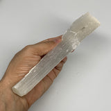 124.5g, 7.75"x1.4"x0.8", Rough Solid Selenite Crystal Blade Sticks @Morroco,B123