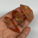 51.7g, 1.7"-2", 3pcs, Natural Red Quartz Crystal Terminated @Morocco, B11375