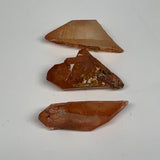 51.7g, 1.7"-2", 3pcs, Natural Red Quartz Crystal Terminated @Morocco, B11375