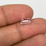 1.42cts, 8mmx5mmx3mm, Kunzite Crystal Facetted Cut Stone @Afghanistan, CTS15
