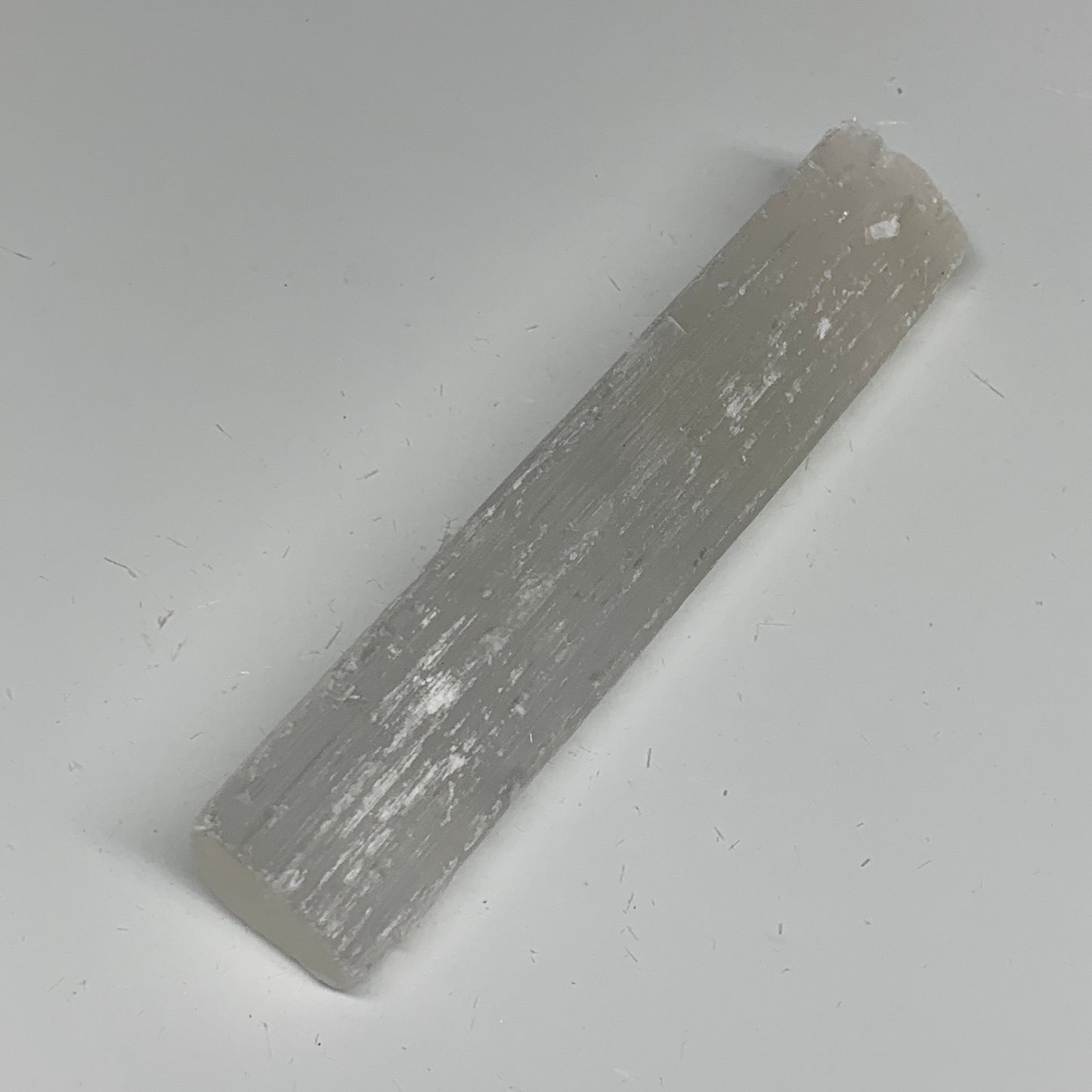 271.1g, 7.5"x1.5"x1", Rough Solid Selenite Crystal Blade Sticks @Morroco,B12222