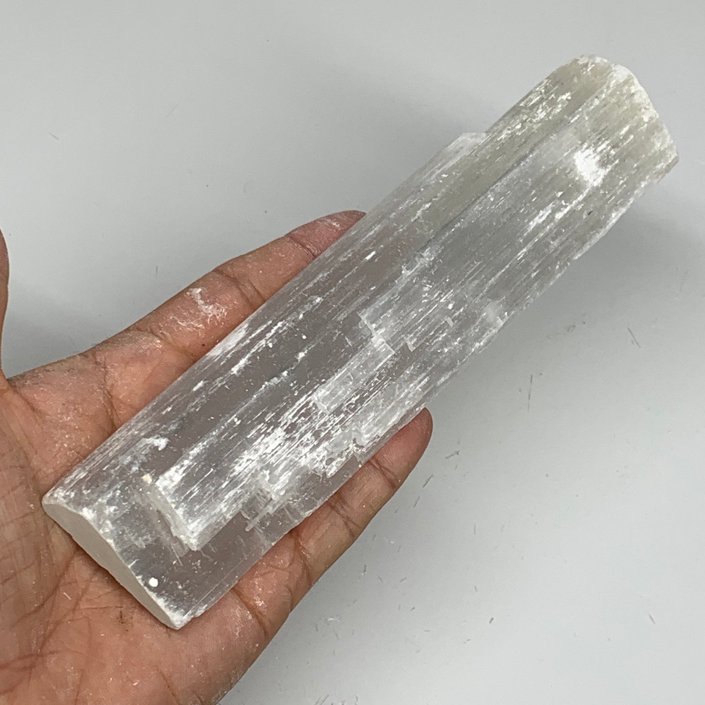 240.7g, 7.2"x1.7"x0.9", Rough Solid Selenite Crystal Blade Sticks @Morroco,B1223