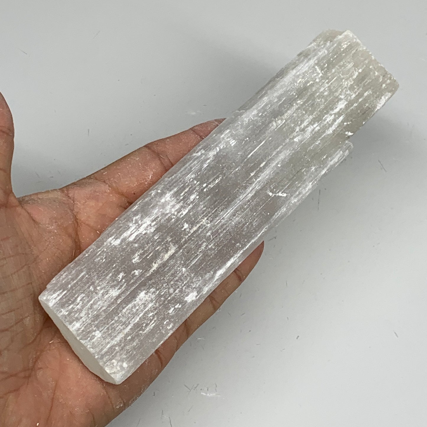240.7g, 7.2"x1.7"x0.9", Rough Solid Selenite Crystal Blade Sticks @Morroco,B1223