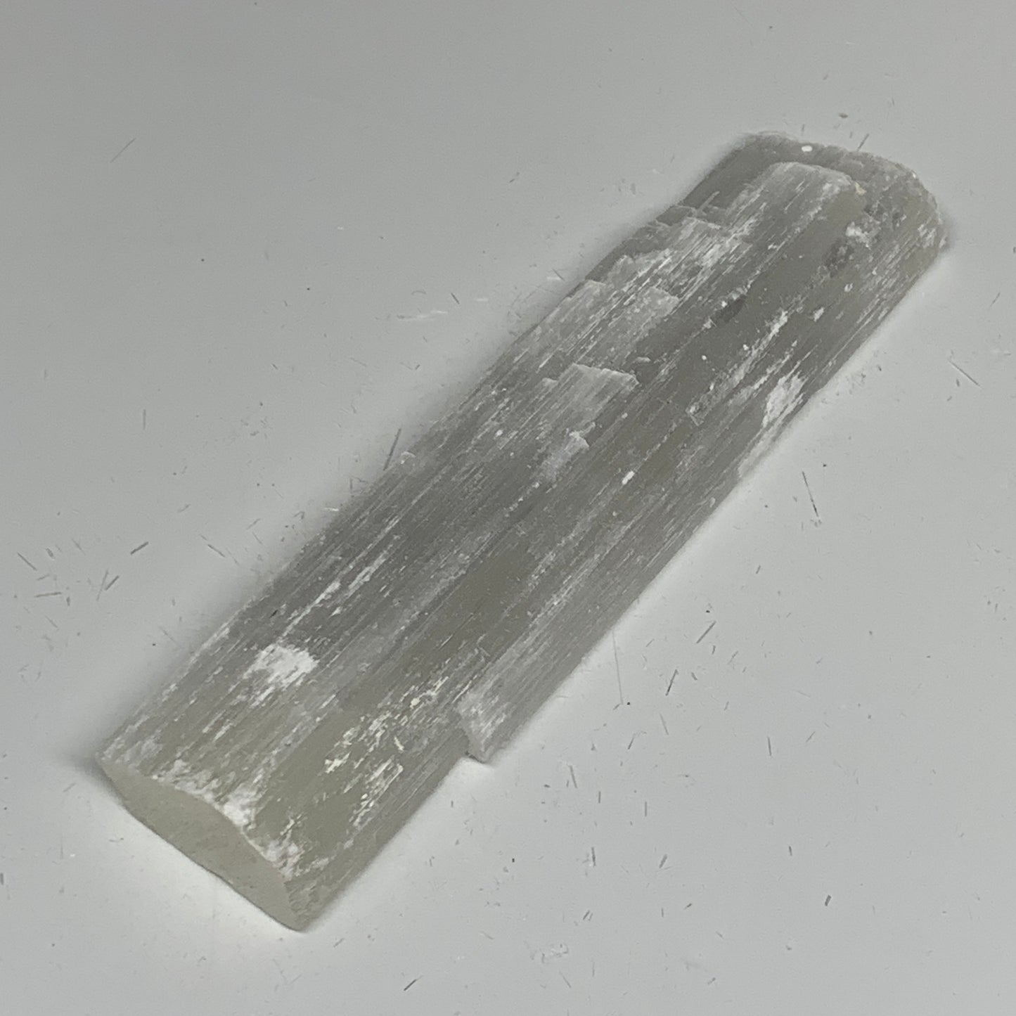 240.7g, 7.2"x1.7"x0.9", Rough Solid Selenite Crystal Blade Sticks @Morroco,B1223