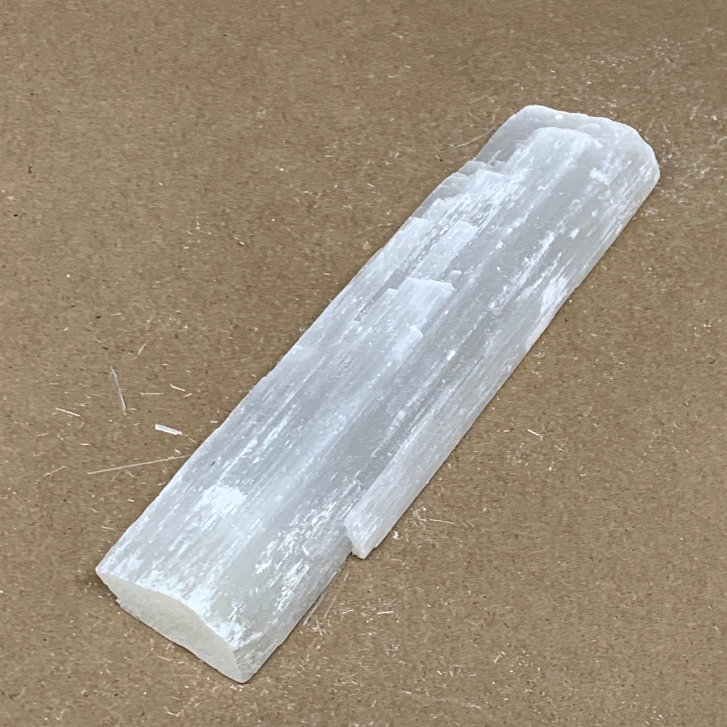 240.7g, 7.2"x1.7"x0.9", Rough Solid Selenite Crystal Blade Sticks @Morroco,B1223