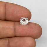 1.77cts, 7mmx6mmx5mm, Kunzite Crystal Facetted Cut Stone @Afghanistan, CTS30