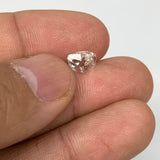 1.77cts, 7mmx6mmx5mm, Kunzite Crystal Facetted Cut Stone @Afghanistan, CTS30
