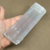252g, 8.25"x2.3"x0.6", Rough Solid Selenite Crystal Blade Sticks @Morroco,B12235