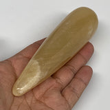 192.7g,5.1"x1.3" Natural Brown Calcite Wand Stick,Home Decor, Collectible, B6028