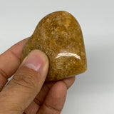 80.2g, 2"x2.2"x0.8", Natural Golden Quartz Heart Small Polished Crystal, B24822