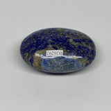 134.9g,2.7"x1.8"x1.1", Natural Lapis Lazuli Palm Stone @Afghanistan, B26292