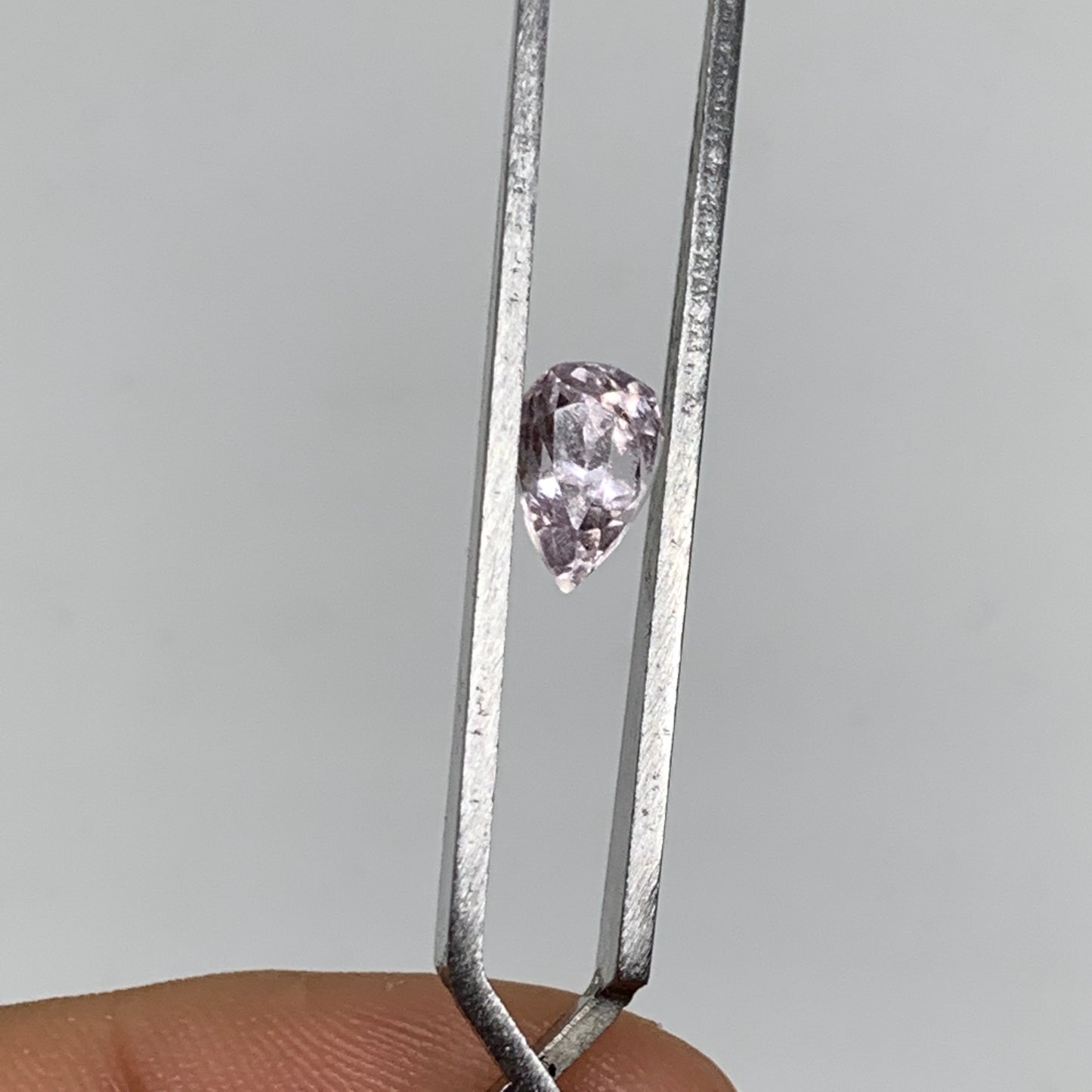 2.17cts, 8mmx5mmx7mm, Kunzite Crystal Facetted Cut Stone @Afghanistan, CTS36