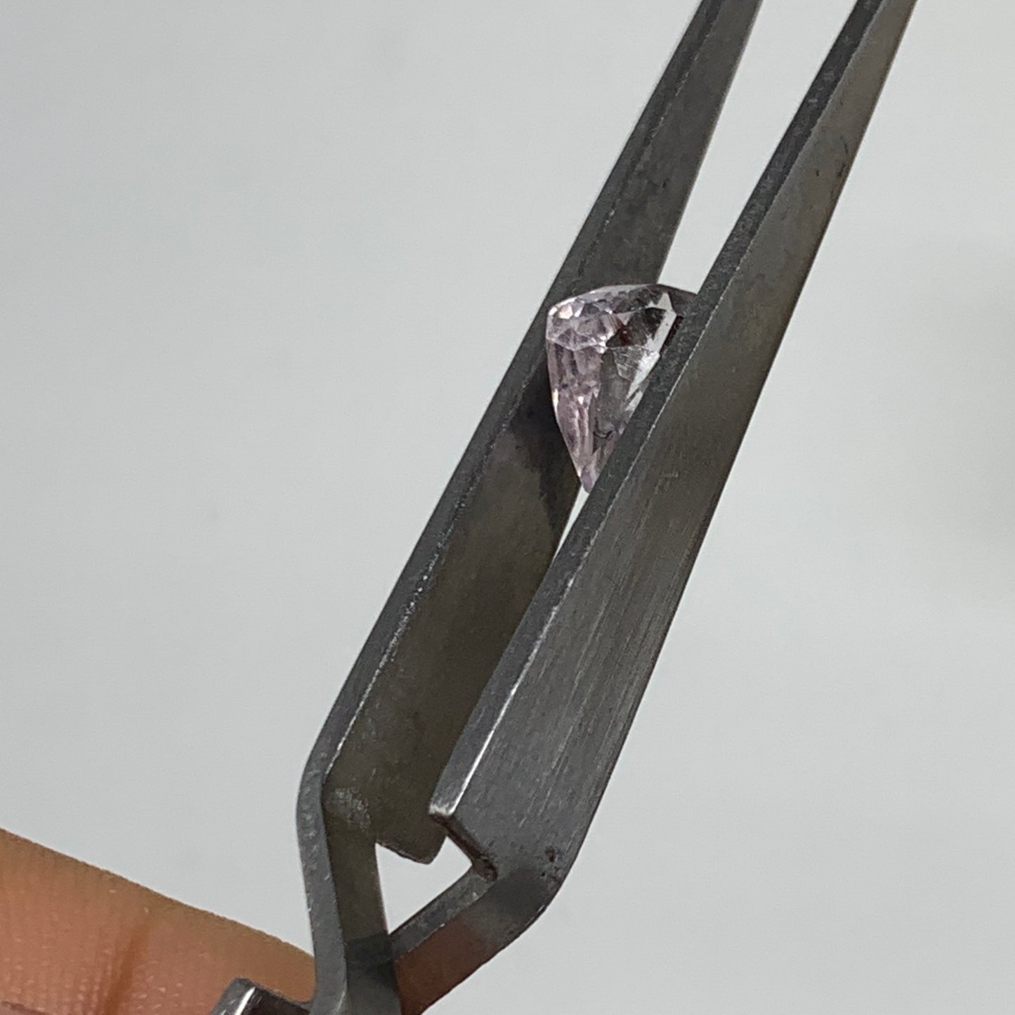 2.17cts, 8mmx5mmx7mm, Kunzite Crystal Facetted Cut Stone @Afghanistan, CTS36