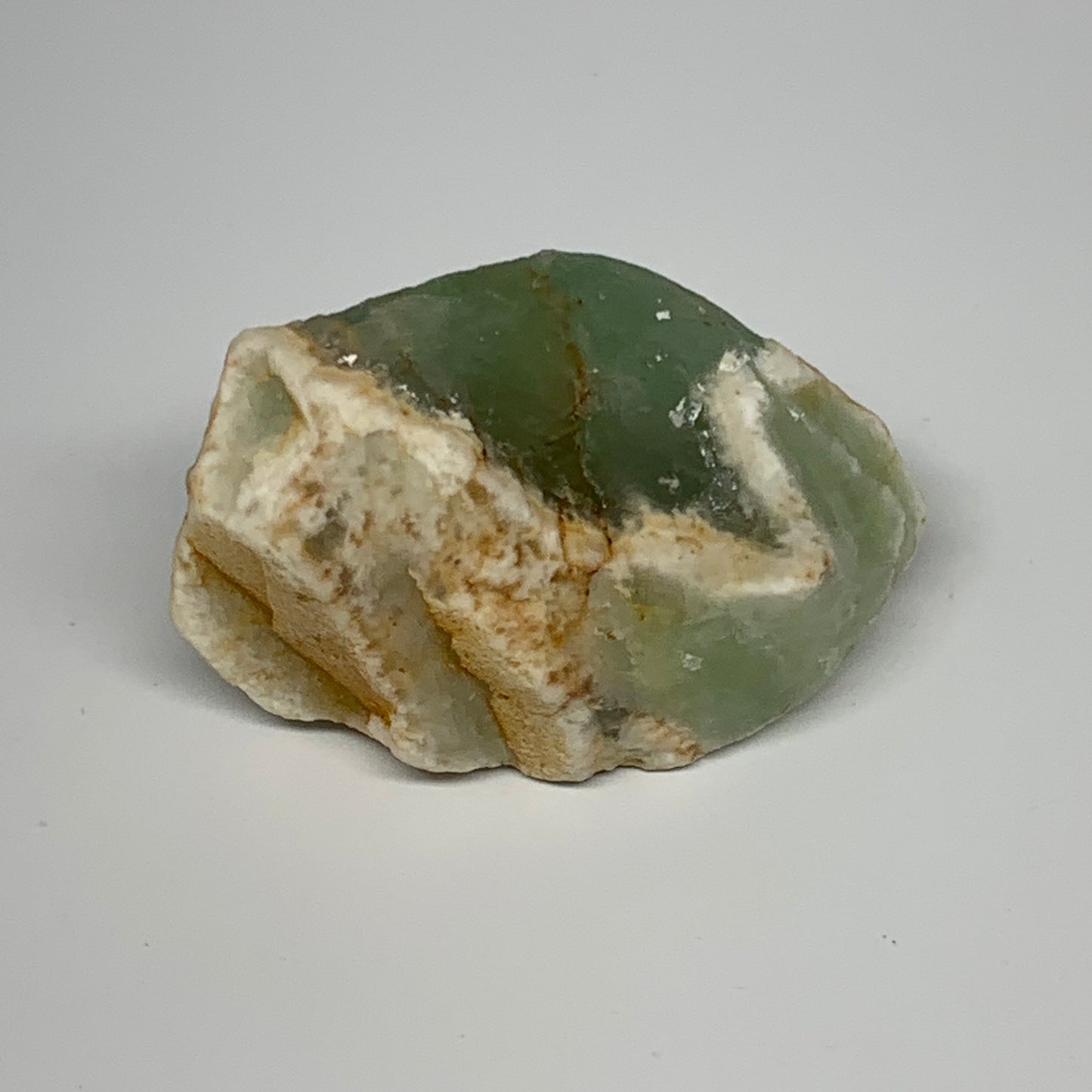 234.1g, 3.2"x2.1"x1.7" Fluorite Tumbled Rough Home Decor @Mexico, B18641