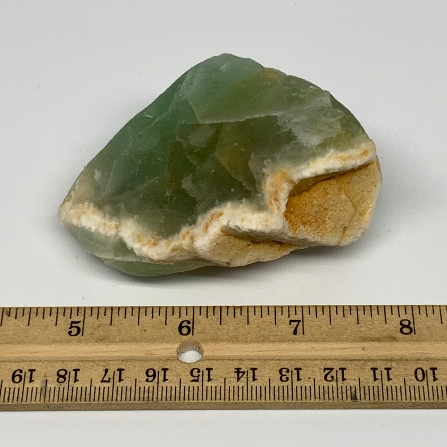 234.1g, 3.2"x2.1"x1.7" Fluorite Tumbled Rough Home Decor @Mexico, B18641