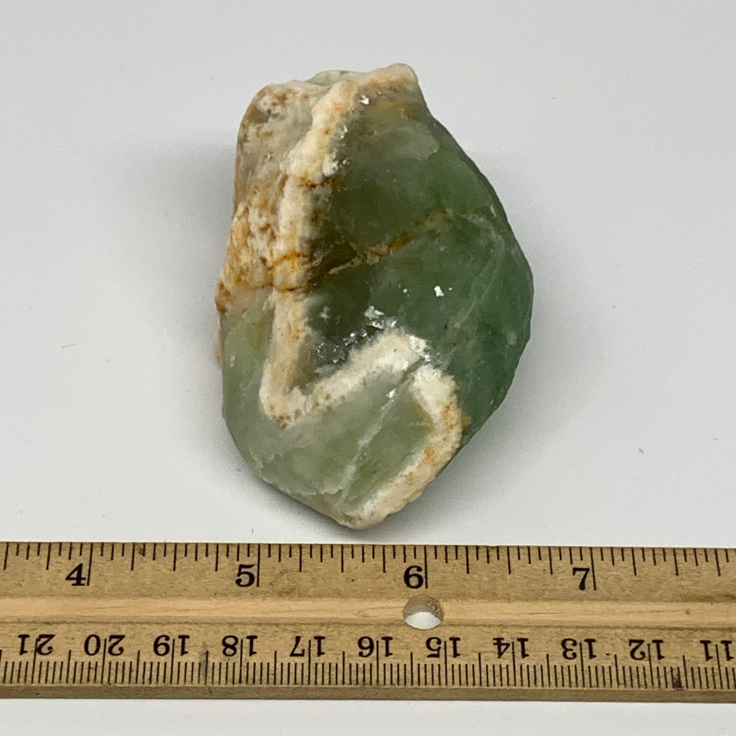 234.1g, 3.2"x2.1"x1.7" Fluorite Tumbled Rough Home Decor @Mexico, B18641