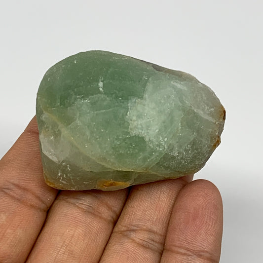 90g, 2"x1.5"x1.3" Fluorite Tumbled Rough Home Decor @Mexico, B18643