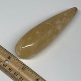 183.3g,4.9"x1.3" Natural Brown Calcite Wand Stick,Home Decor, Collectible, B6033