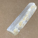 292g, 7.8"x2.1"x0.8", Rough Solid Selenite Crystal Blade Sticks @Morroco,B12243