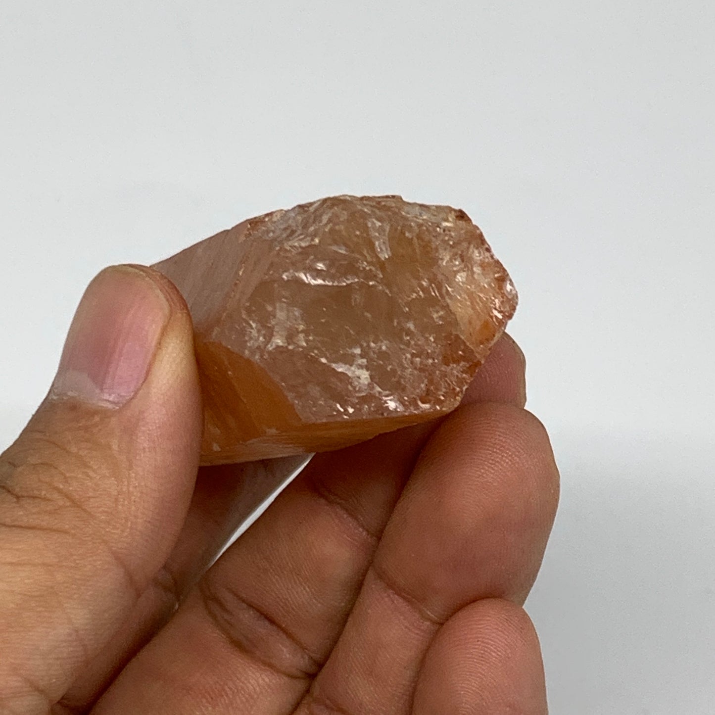 64.7g, 2.4"x1.2"x0.9", Natural Red Quartz Crystal Terminated @Morocco, B11411