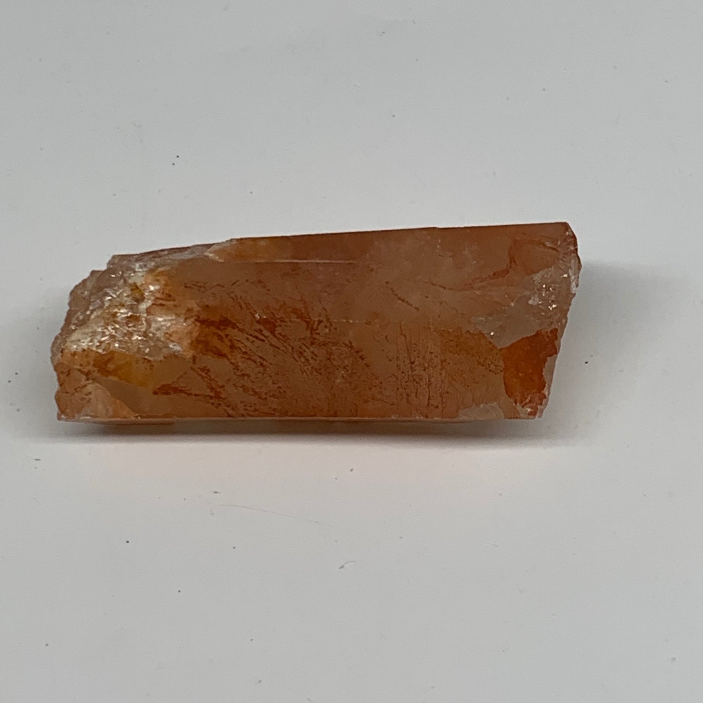 64.7g, 2.4"x1.2"x0.9", Natural Red Quartz Crystal Terminated @Morocco, B11411