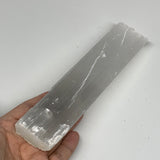 318g, 7.5"x1.7"x0.8", Rough Solid Selenite Crystal Blade Sticks @Morroco,B12248