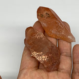 51.5g, 2.3"-2.4", 2pcs, Natural Red Quartz Crystal Terminated @Morocco, B11413