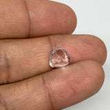 2.59cts, 8mmx8mmx5mm, Kunzite Crystal Facetted Cut Stone @Afghanistan, CTS45