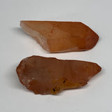 51.5g, 2.3"-2.4", 2pcs, Natural Red Quartz Crystal Terminated @Morocco, B11413