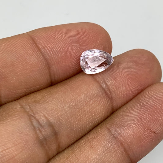 2.79cts, 9mmx6mmx5mm, Kunzite Crystal Facetted Cut Stone @Afghanistan, CTS46