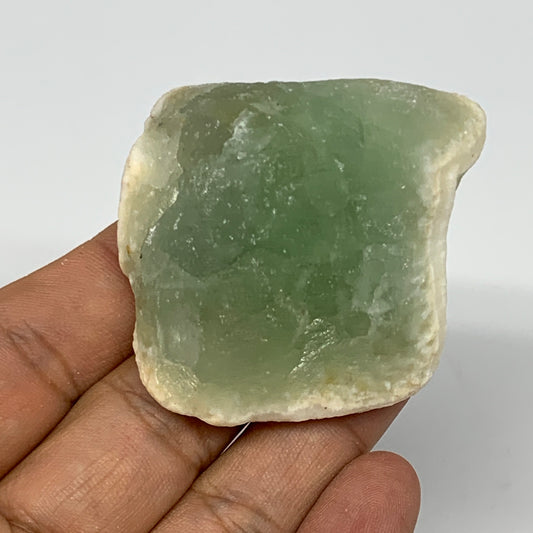 78.2g, 1.9"x1.9"x1" Fluorite Tumbled Rough Home Decor @Mexico, B18650