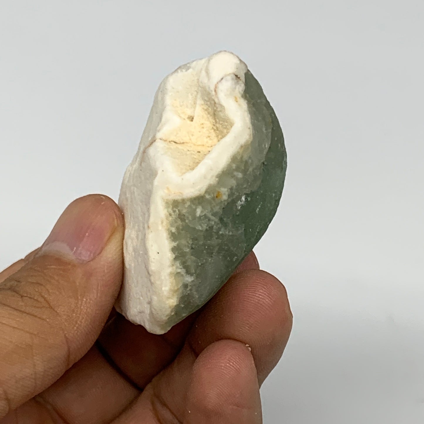 78.2g, 1.9"x1.9"x1" Fluorite Tumbled Rough Home Decor @Mexico, B18650