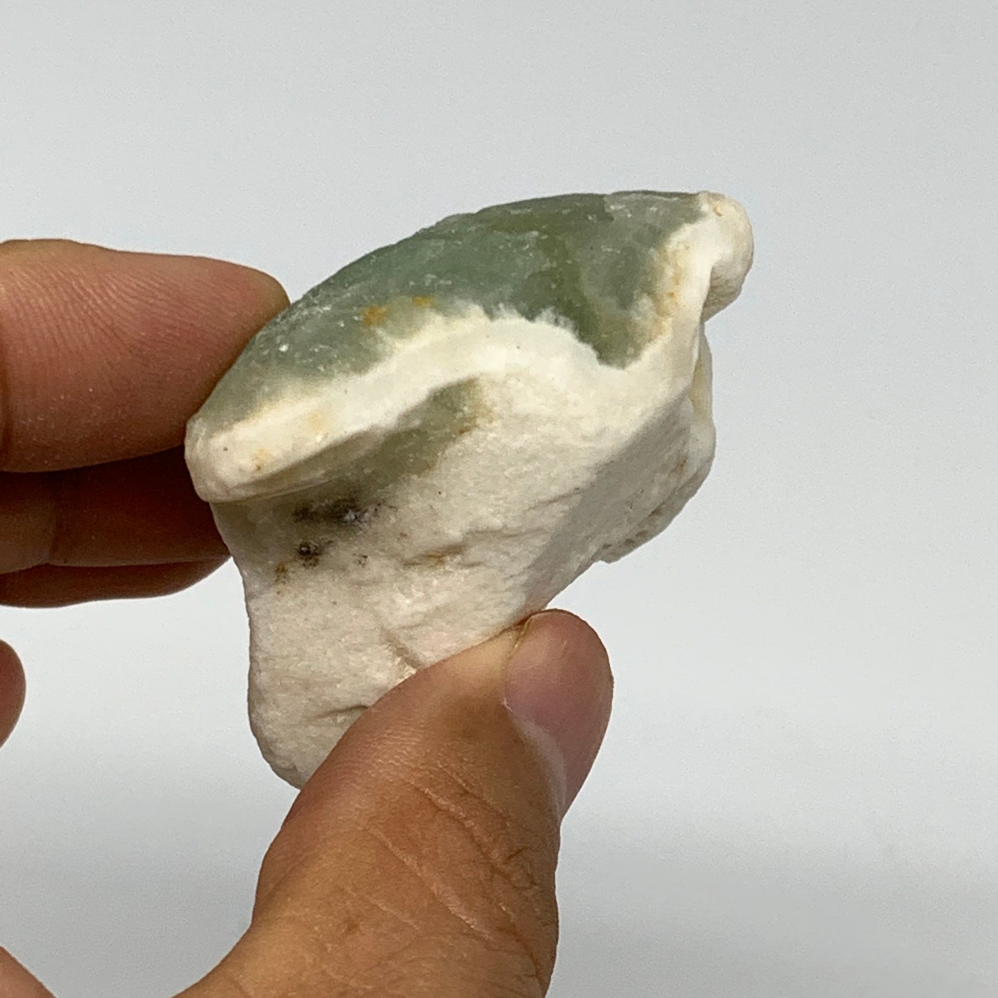 78.2g, 1.9"x1.9"x1" Fluorite Tumbled Rough Home Decor @Mexico, B18650