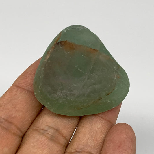 72.7g, 1.6"x1.6"x1" Fluorite Tumbled Rough Home Decor @Mexico, B18651