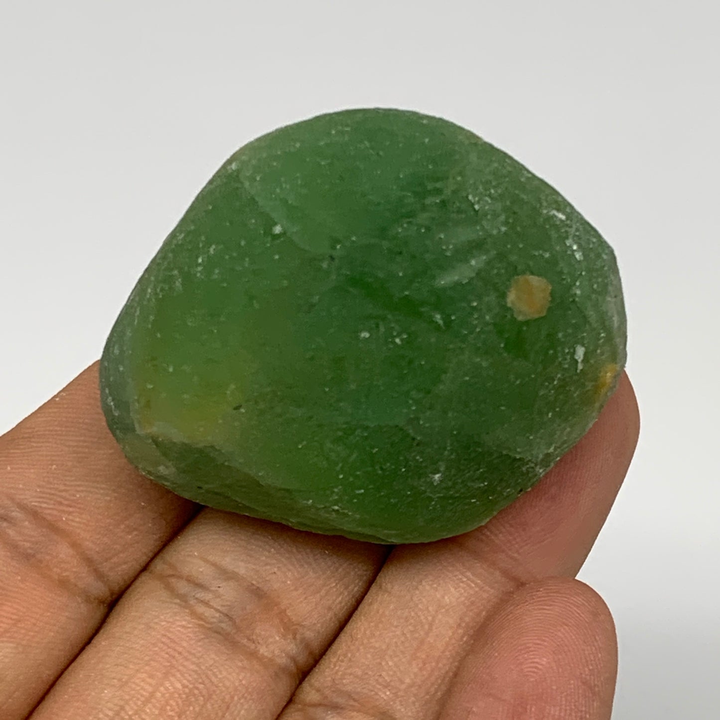 80g, 1.8"x1.4"x1.1" Fluorite Tumbled Rough Home Decor @Mexico, B18652