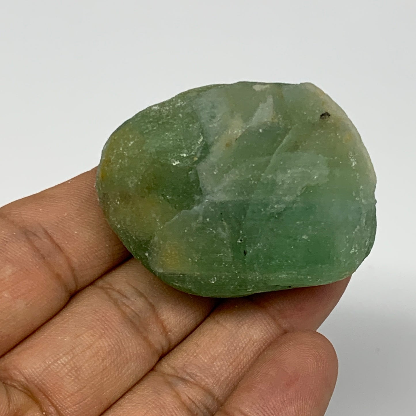 80g, 1.8"x1.4"x1.1" Fluorite Tumbled Rough Home Decor @Mexico, B18652