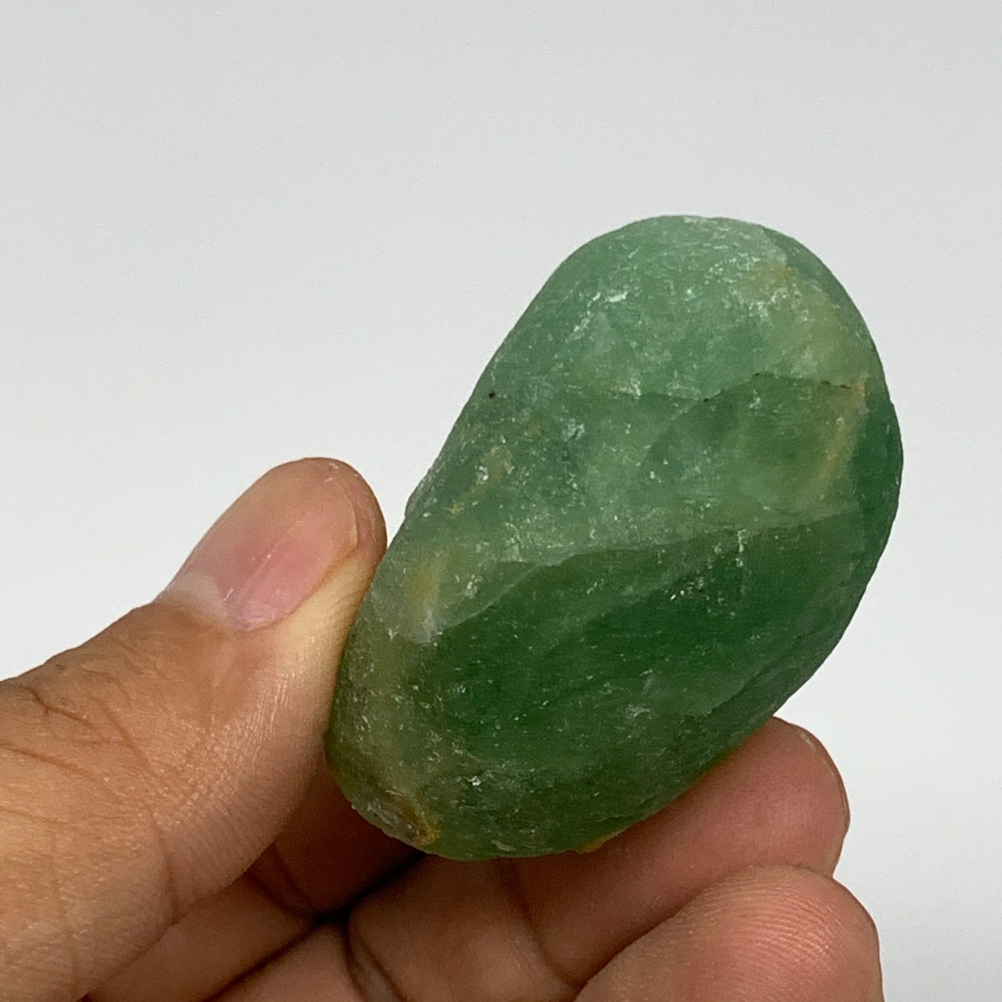 80g, 1.8"x1.4"x1.1" Fluorite Tumbled Rough Home Decor @Mexico, B18652
