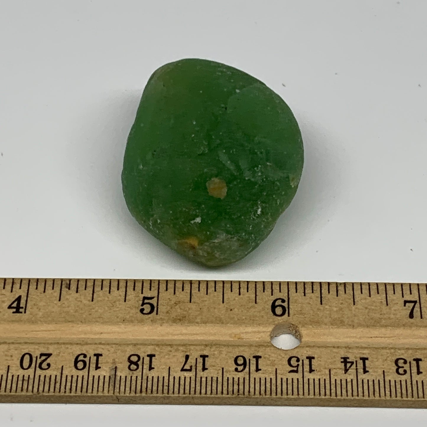 80g, 1.8"x1.4"x1.1" Fluorite Tumbled Rough Home Decor @Mexico, B18652