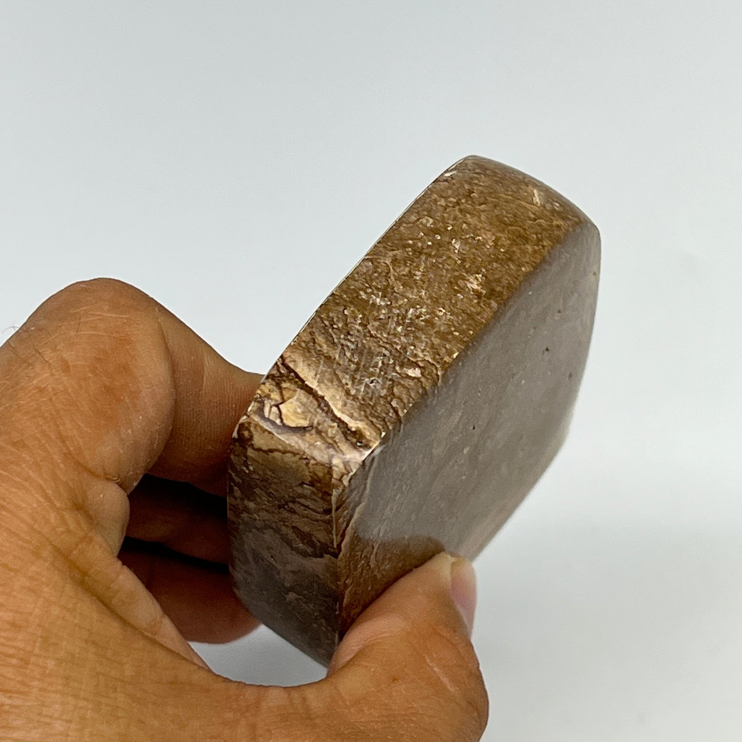 198.8g, 2.9"x2.3"x0.8" Picture Jasper Rectangle Gemstone Home Decor, B20109