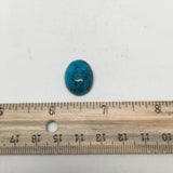 18.5 cts Natural Oval Shape Flat Bottom Chrysocolla Cabochon From Mexico, CC26 - watangem.com