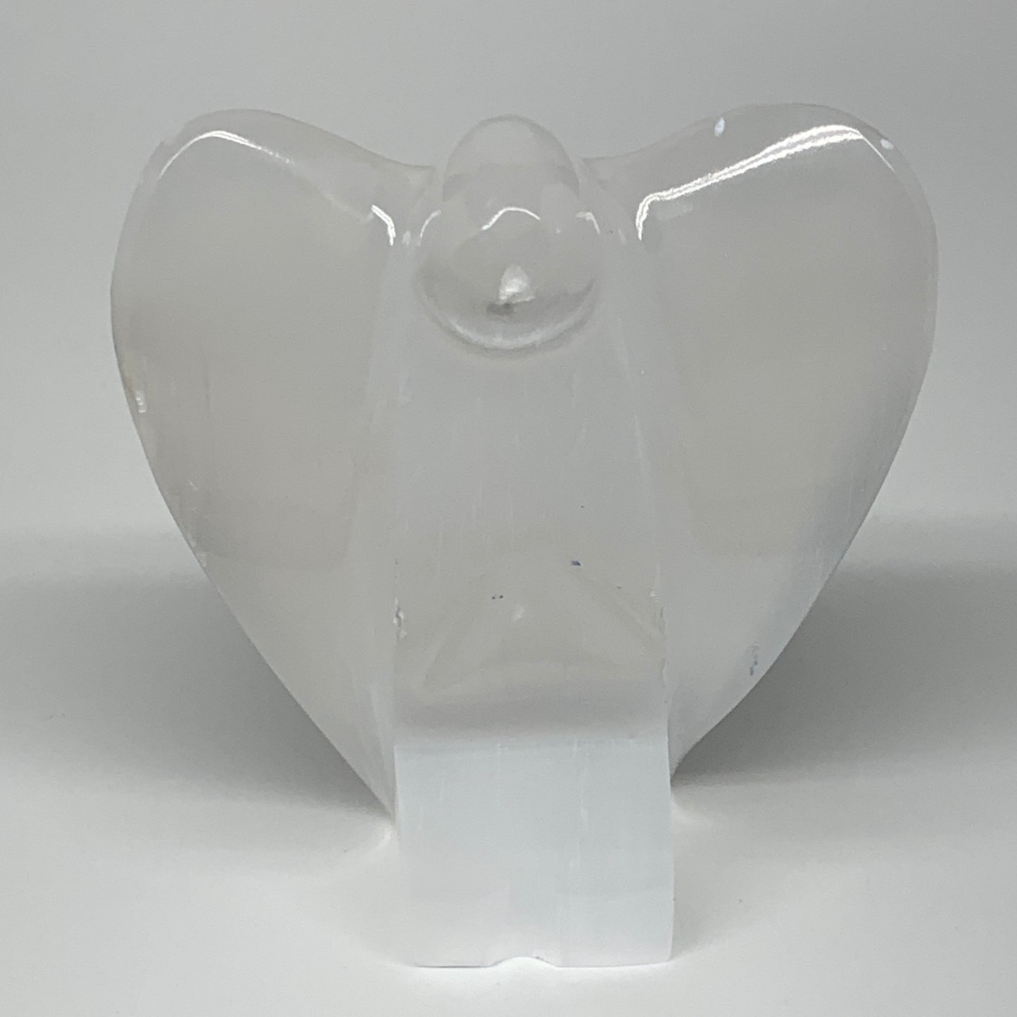 308.8g, 4"x3.3"x1.4"Natural Selenite (Satin Spar) Angel Crystal @Morocco,B8918