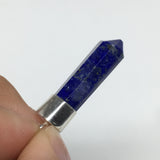 22cts, 29mm x 9mm x 7mm,Lapis Lazuli Pendant Sterling Silver @Afghanistan,FP82