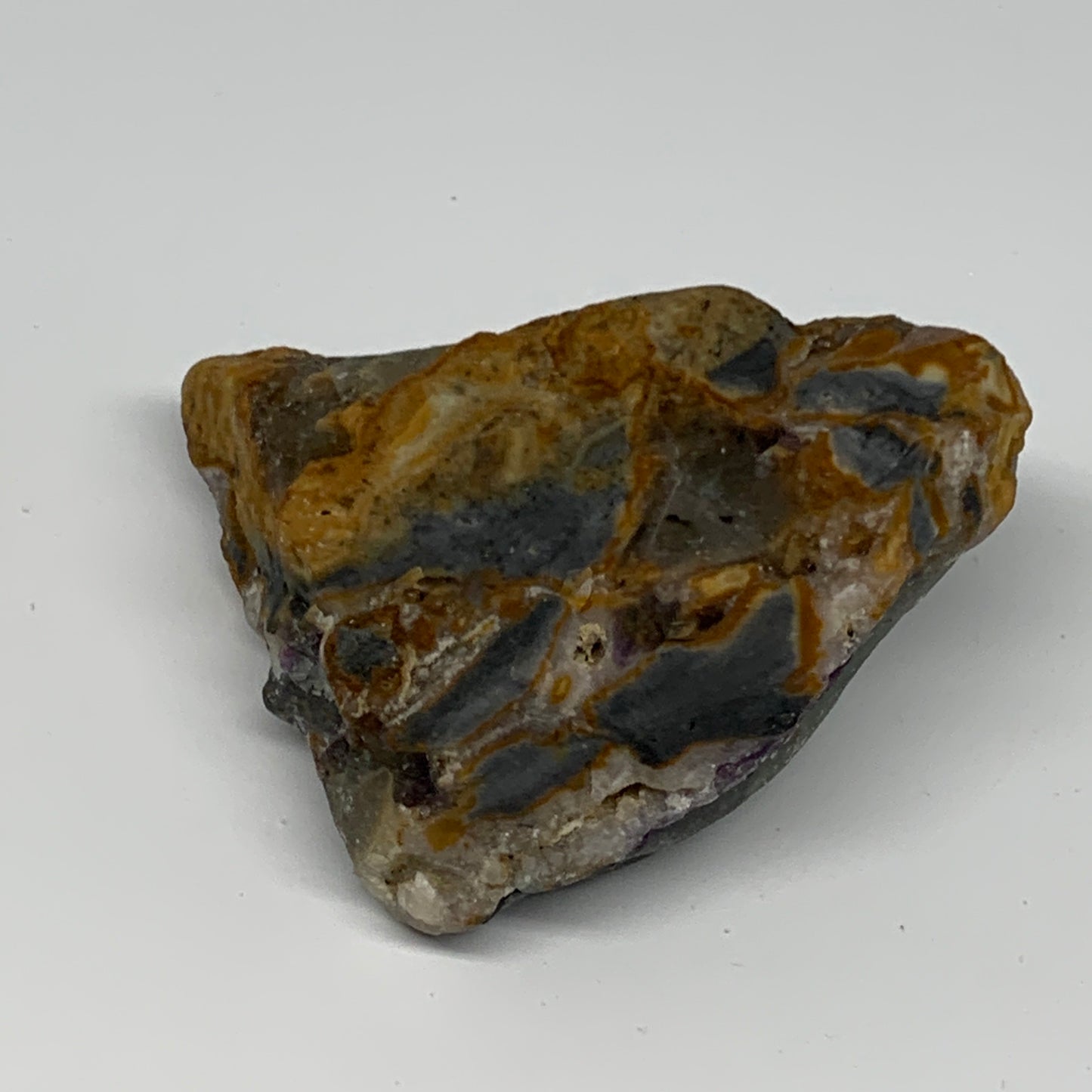 207.9g, 3.3"x2.3"x1.5" Fluorite Tumbled Rough Home Decor @Mexico, B18657