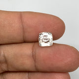 3.08cts, 7mmx7mmx6mm, Kunzite Crystal Facetted Cut Stone @Afghanistan, CTS55