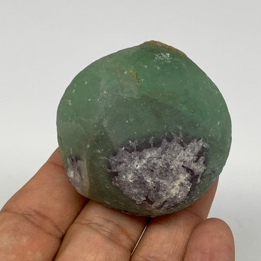 143.9g, 2"x1.9"x1.4" Fluorite Tumbled Rough Home Decor @Mexico, B18658