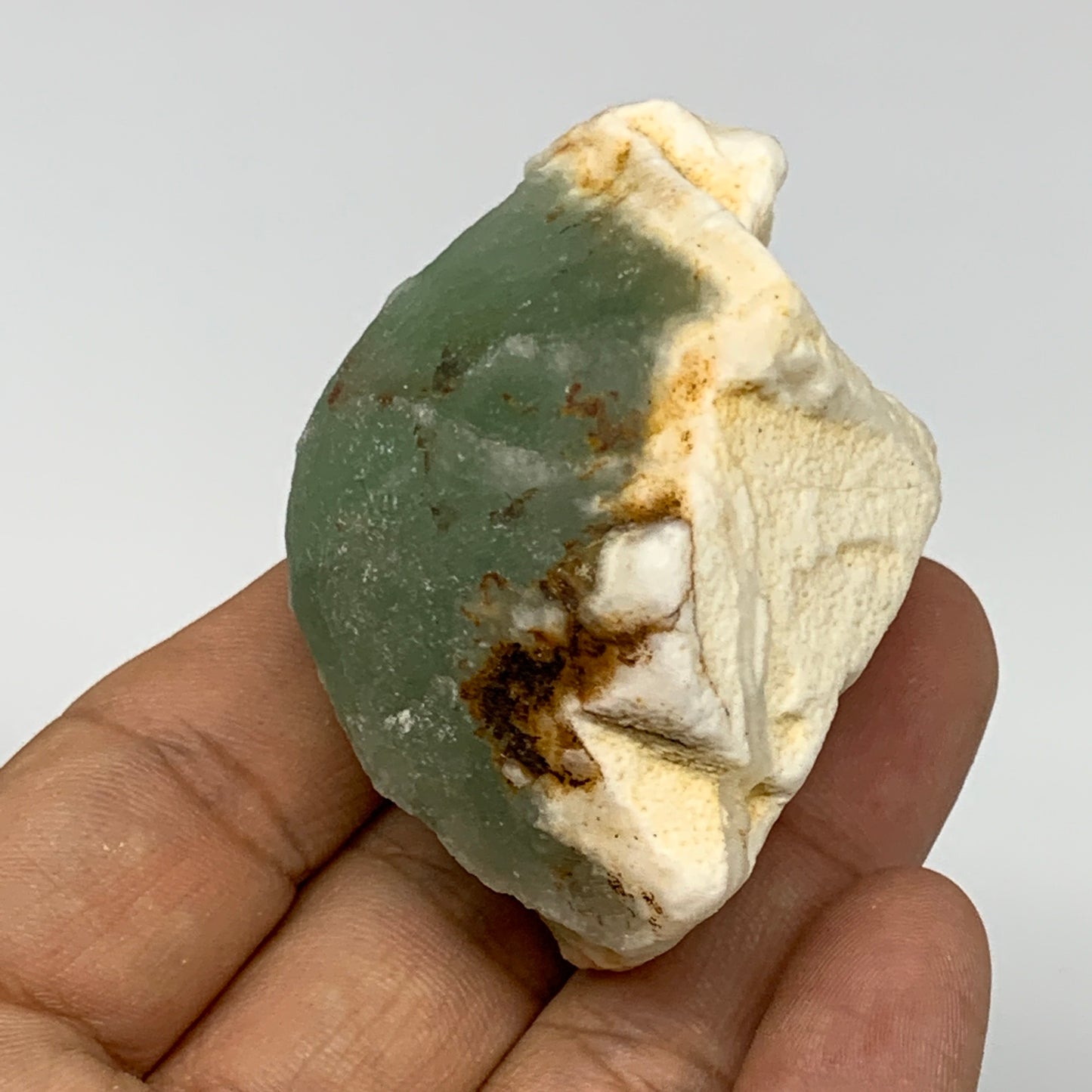 101.7g, 2.3"x1.6"x1.6" Fluorite Tumbled Rough Home Decor @Mexico, B18660