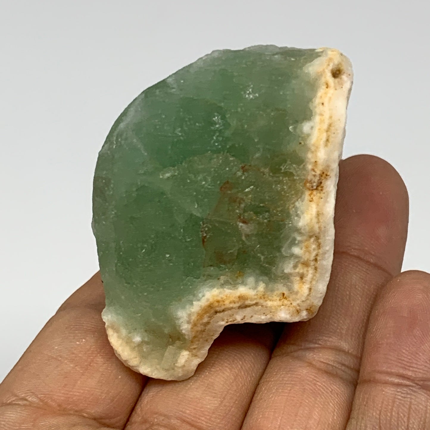 101.7g, 2.3"x1.6"x1.6" Fluorite Tumbled Rough Home Decor @Mexico, B18660