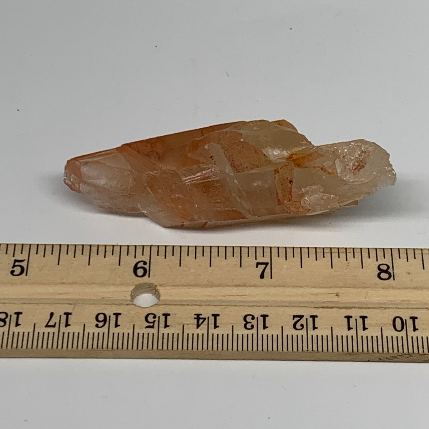 37.8g, 2.8"x1.2"x0.8", Natural Red Quartz Crystal Terminated @Morocco, B11425